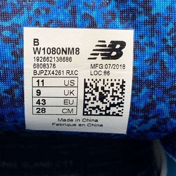 New Balance Fresh Foam 1080v8 'NYC Marathon' Women's Sneakers    Size: 11 (B) - Picture 14 of 16